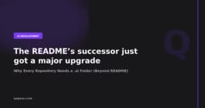 Why Every Repository Needs a .ai Folder (Beyond README)