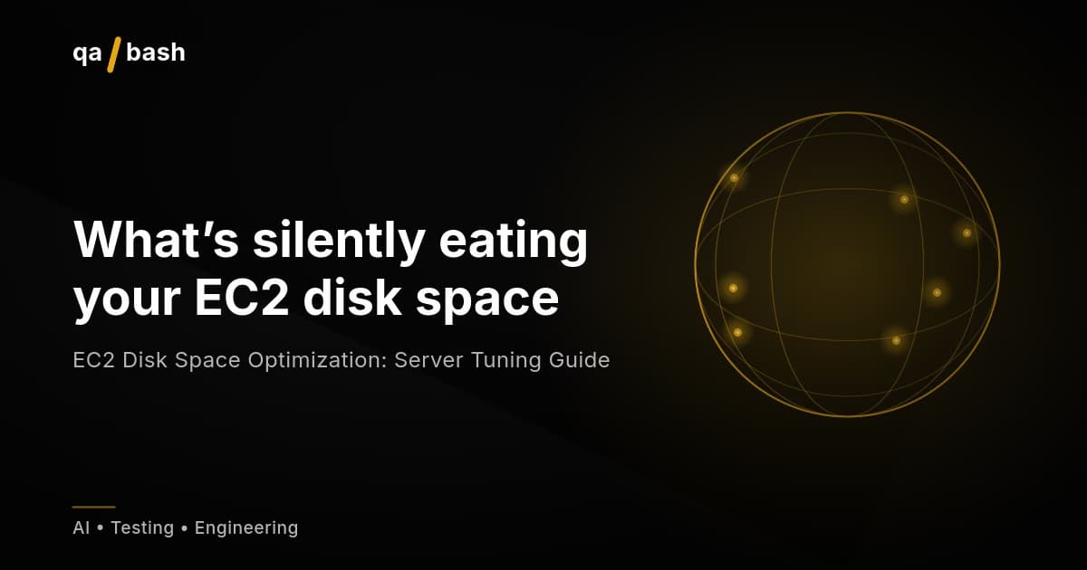 EC2 Disk Space Optimization: Server Tuning Guide