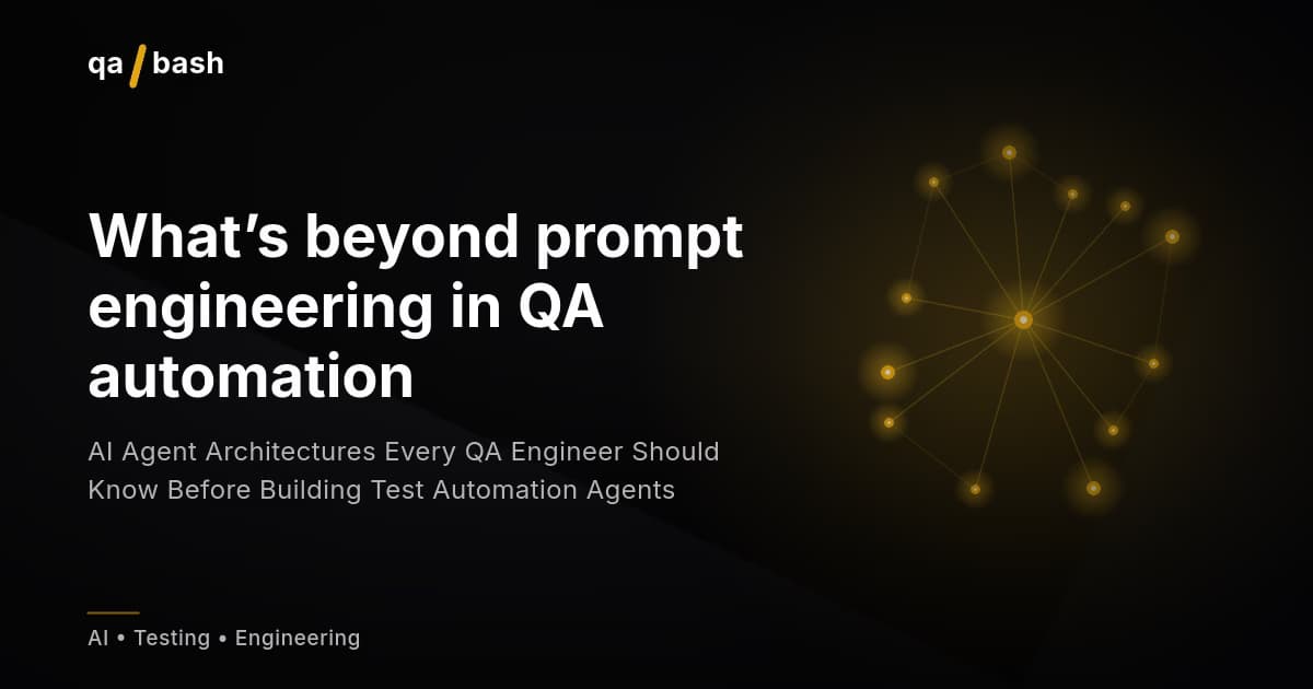 AI Agent Architectures for Test Automation: 6 Patterns QA Teams Should Know